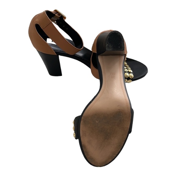 Dune London Leather Embellished Heeled Sandal - Picture 6 of 11